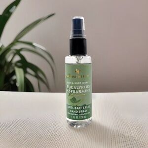 Bath & Body Works Anti-Bacterial Hand Spray- Eucalyptus Spearmint (1 oz)